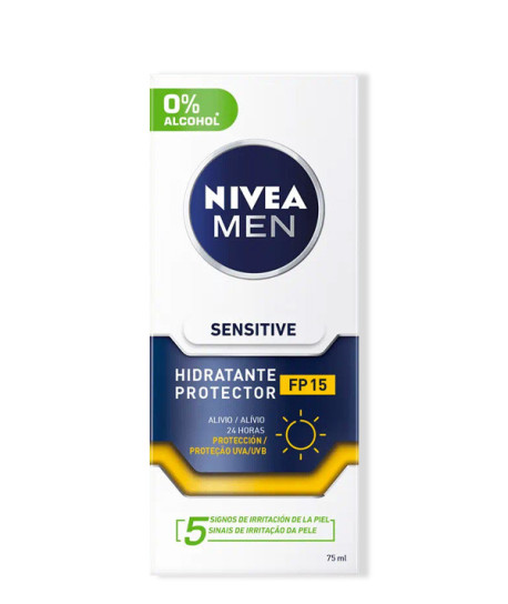 NIVEA MEN SENSITIVE HIDRATANTE PROTECTOR FP15