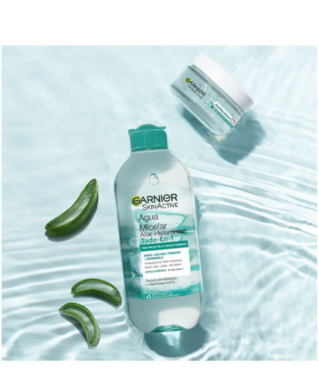 SKIN ACTIVE ALOE HIALURÓNICO AGUA MICELAR