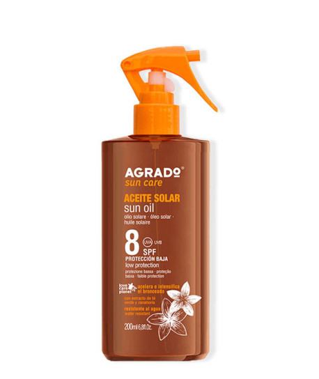 SUN CARE ACEITE SOLAR SPF8