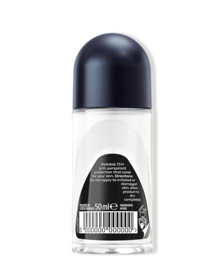 NIVEA MEN BLACK & WHITE INVISIBLE DESODORANTE ROLL ON