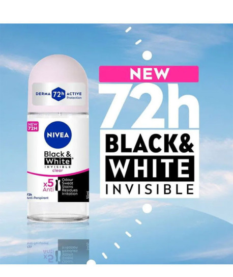 BLACK & WHITE INVISIBLE ORIGINAL DESODORANTE ROLL ON