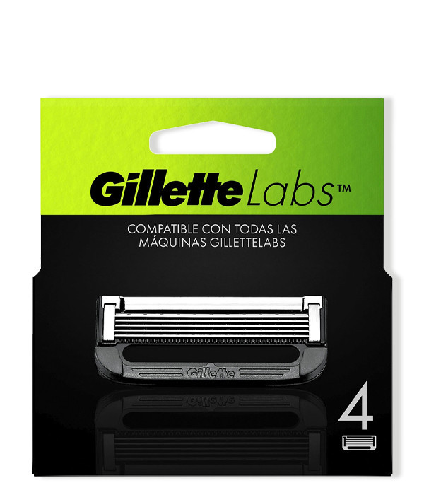 GILLETTE LABS RECAMBIOS 4 UDS