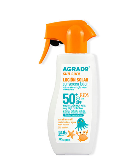 SUN CARE LOCIÓN SOLAR SPF50+ KIDS