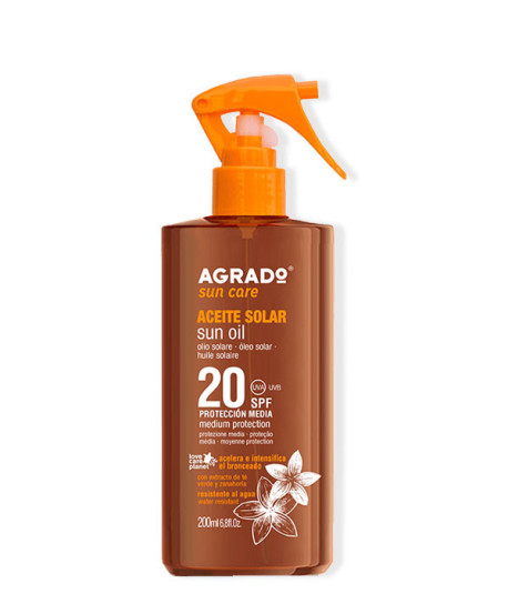 SUN CARE ACEITE SOLAR SPF20