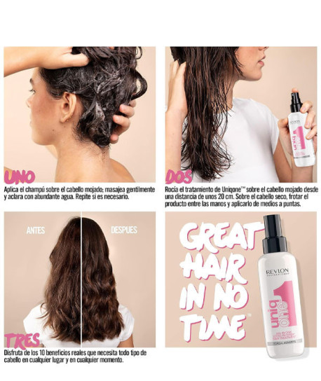 UNIQONE HAIR TREATMENT FLOR DE LOTO