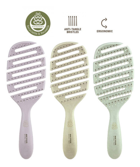 NATURAL FIBER CEPILLO ESQUELETO FLEXIBLE