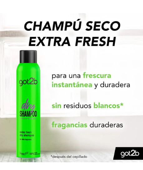 GOT2B DRY SHAMPOO EXTRA FRESH
