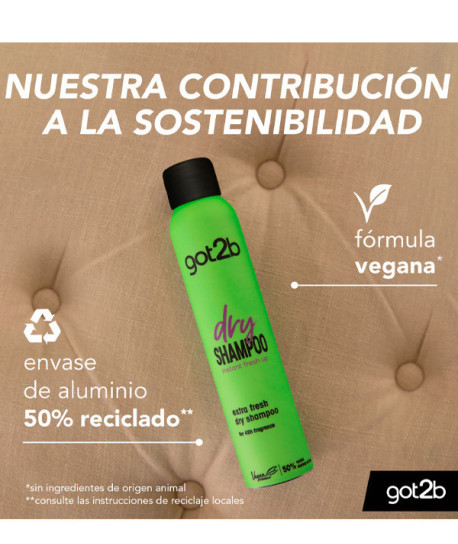 GOT2B DRY SHAMPOO EXTRA FRESH