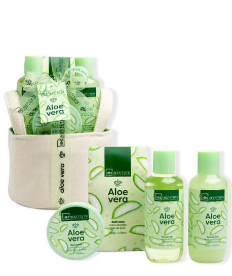 ALOE VERA SET CESTA 4 PIEZAS