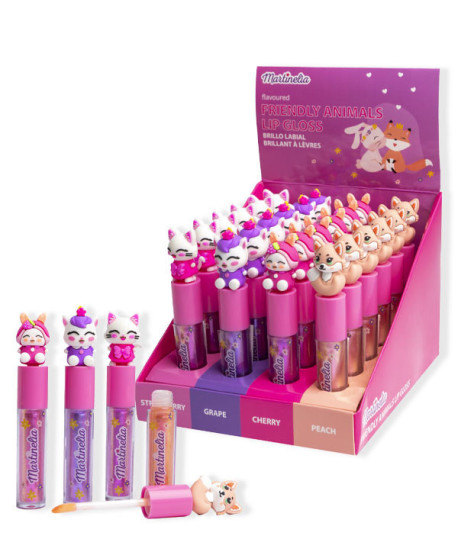 FRIENDLY ANIMALS LIP GLOSS