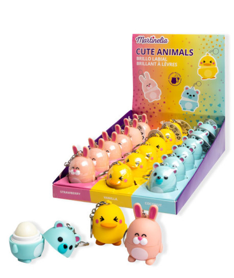 CUTE ANIMALS BRILLO LABIAL