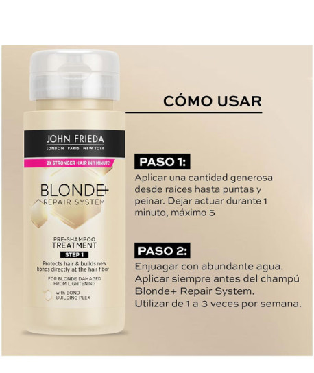 BLONDE+ REPAIR SYSTEM PRE-CHAMPÚ
