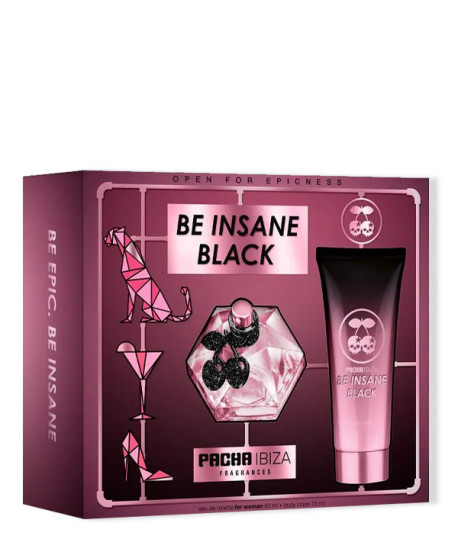 BE INSANE BLACK HER ESTUCHE