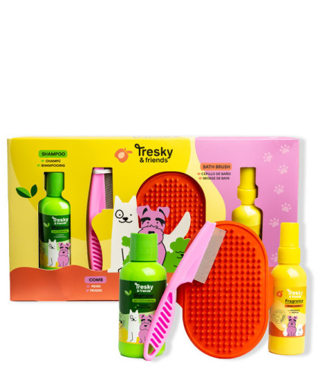 TRESKY & FRIENDS PETBATH SET