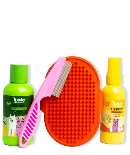 TRESKY & FRIENDS PETBATH SET