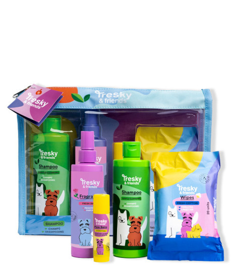 TRESKY & FRIENDS BAÑO SET