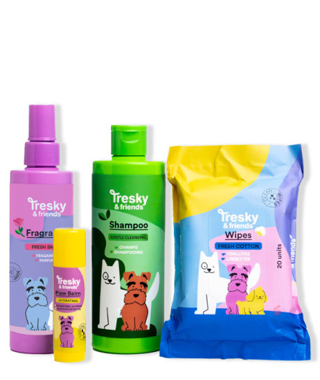 TRESKY & FRIENDS BAÑO SET