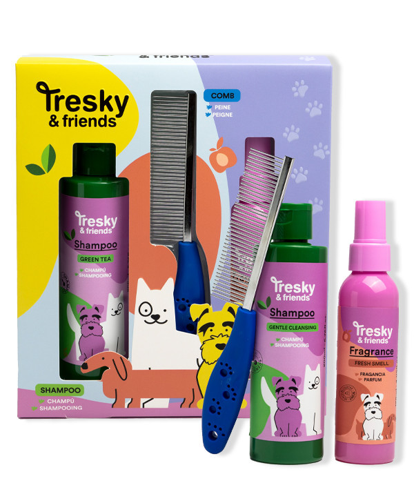 TRESKY & FRIENDS SET DE BAÑO