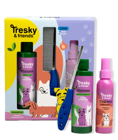 TRESKY & FRIENDS SET DE BAÑO