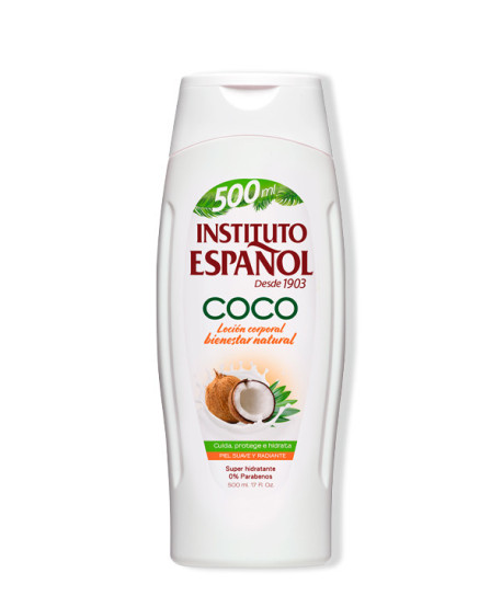 INSTITUTO ESPAÑOL LOCIÓN CORPORAL DE COCO