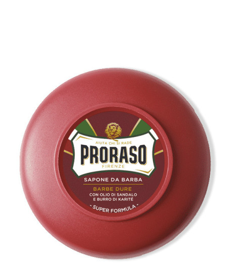 PRORASO JABÓN DE AFEITAR EN BOTE PARA BARBAS DURAS