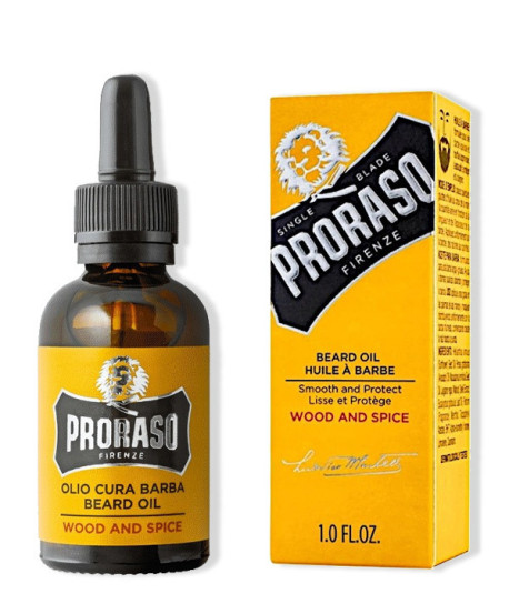 PRORASO ACEITE PARA BARBA WOOD AND SPICE
