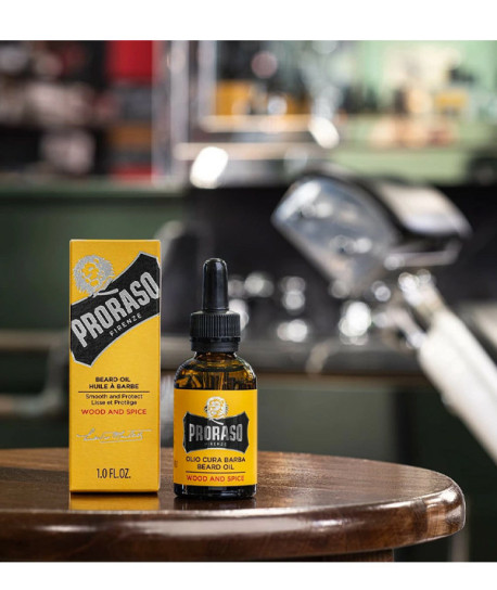 PRORASO ACEITE PARA BARBA WOOD AND SPICE
