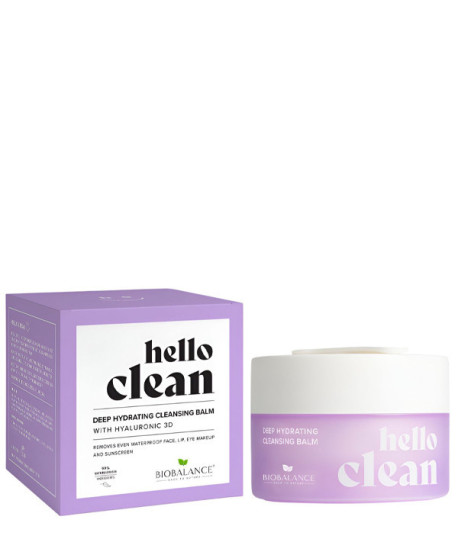 DEEP HYDRATING CLEANSING BALM WITH HYALURONIC 3D