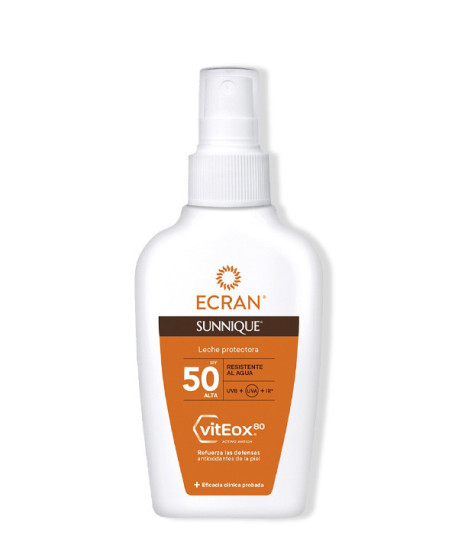 SUNNIQUE LECHE PROTECTORA SPF50 FORMATO VIAJE