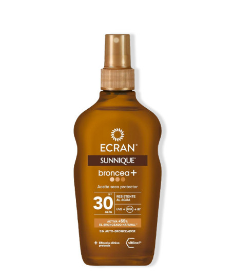 SUNNIQUE BRONCEA+ ACEITE SECO PROTECTOR SPF30