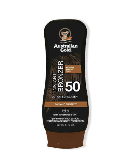 INSTANT BRONZER LOTION SUNSCREEN SPF50
