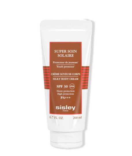 SUPER SOIN SOLAIRE SILKY BODY CREAM SPF30