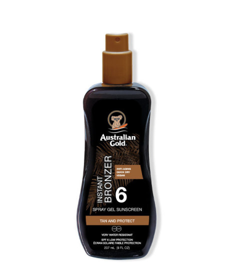 INSTANT BRONZER SPF6 SPRAY GEL