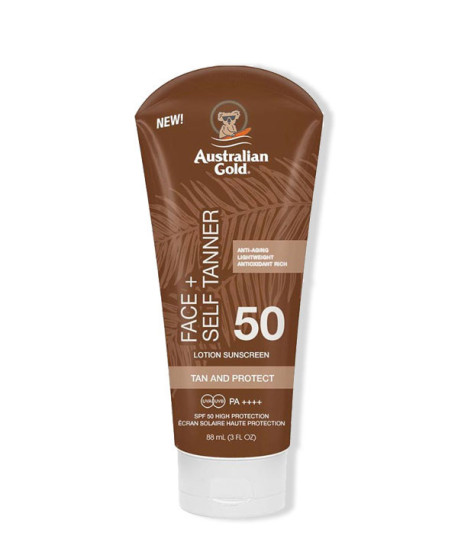 FACE + SELF TANNER SPF50