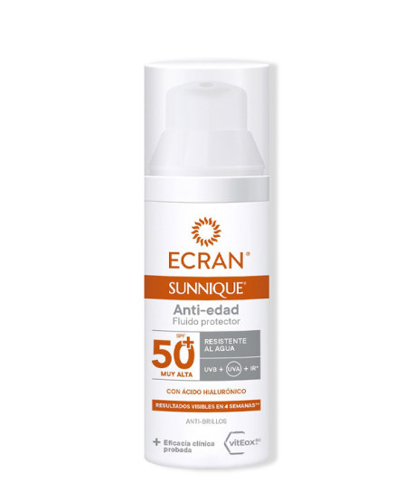 SUNNIQUE FLUIDO PROTECTOR ANTIEDAD SPF50+