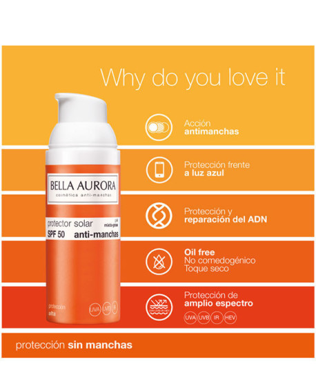 FLUIDO SOLAR SPF50+ PIEL MIXTA GRASA
