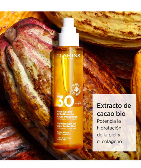 HUILE SOLAIRE EMBELLISSANTE SPF30