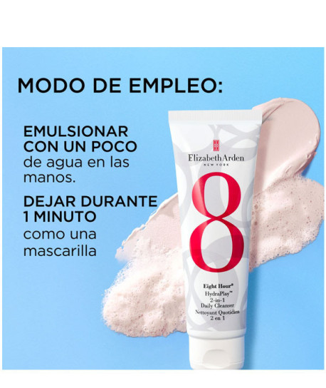 EIGHT HOUR HYDRAPLAY 2 IN 1 CLEANSER