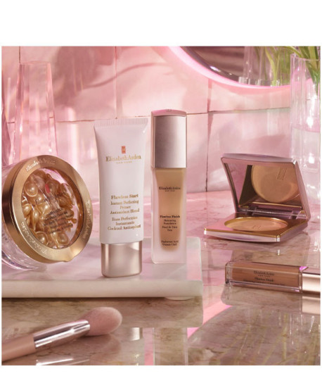 FLAWLESS FINISH SKINCARING PRESSED POWDER