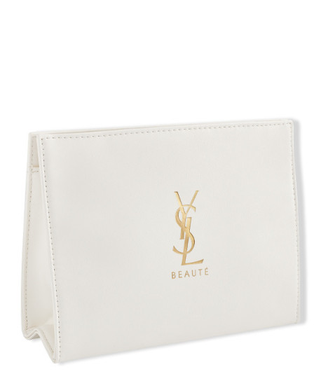 REGALO YSL LARGE POUCH WHITE