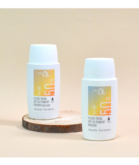 FLUIDO FACIAL SPF 50 PIGMENT PREVENT CON COLOR