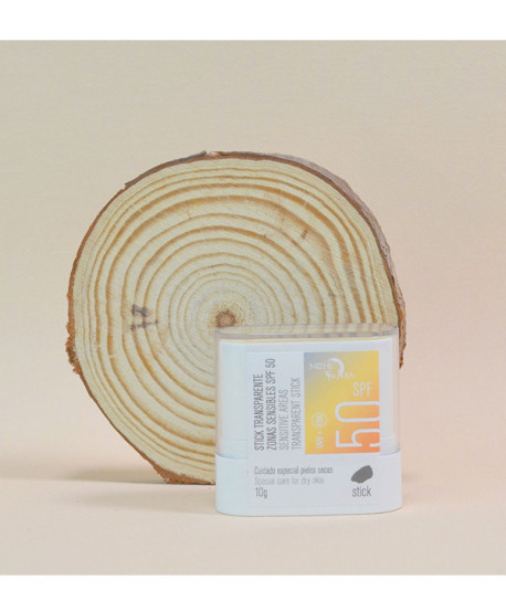 STICK SOLAR TRANSPARENTE ZONAS SENSIBLES SPF50
