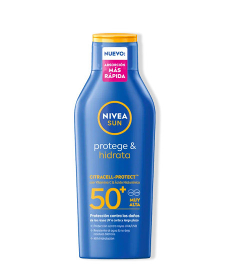 NIVEA SUN PROTEGE & HIDRATA LOCIÓN SOLAR SPF50+