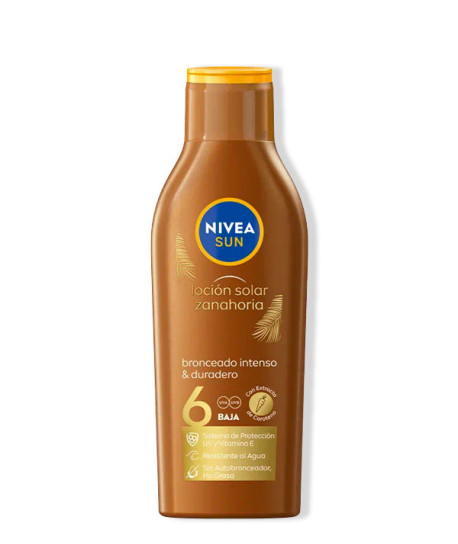 NIVEA SUN LOCIÓN SOLAR ZANAHORIA SPF6