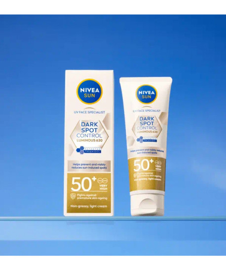 NIVEA SUN FLUIDO SOLAR UV ANTIMANCHAS LUMINOUS 630 SPF50+