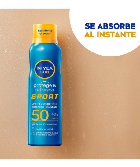 NIVEA SUN PROTEGE & REFRESCA SPRAY BRUMA SPORT SPF50