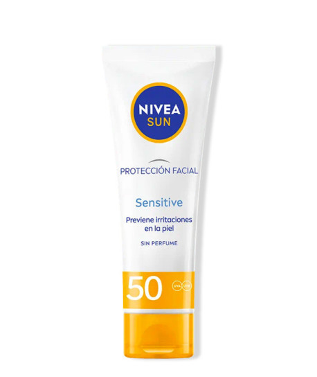 NIVEA SUN PROTECCIÓN FACIAL UV SENSITIVE SFP50