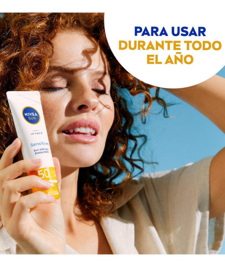 NIVEA SUN PROTECCIÓN FACIAL UV SENSITIVE SFP50