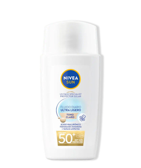 NIVEA SUN FLUIDO FACIAL DIARIO ULTRA LIGERO SPF50+
