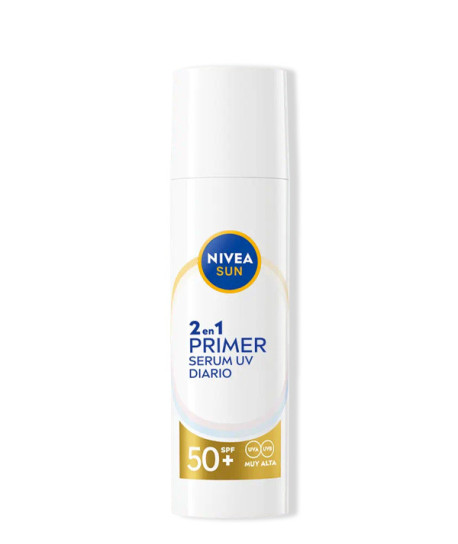 NIVEA SUN 2EN1 PRIMER SERUM UV DIARIO SPF50+